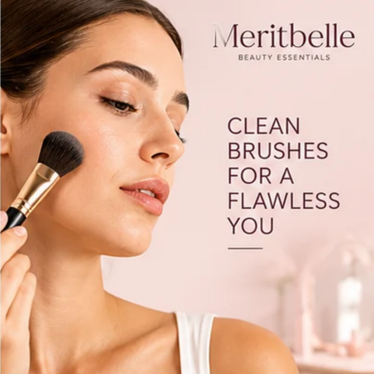 Limpiador de brochas de maquillaje