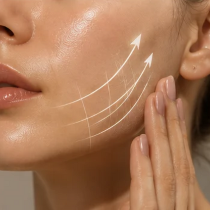 Mascarilla facial de colágeno con efecto lifting