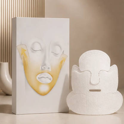 Mascarilla facial de colágeno con efecto lifting